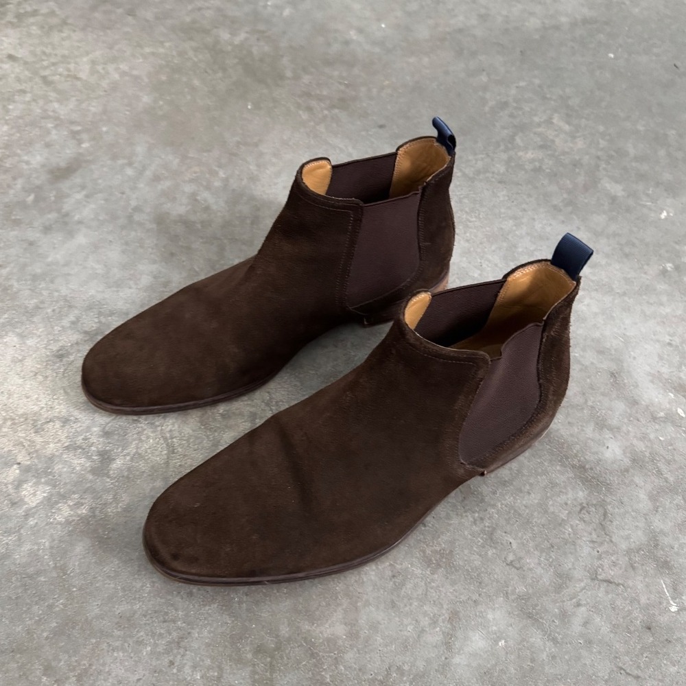 Combat agent Toecap suede men’s boot - Picture 10 of 12